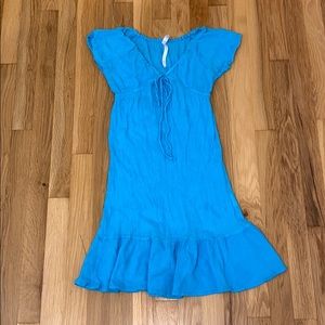 Blue Ocean Breeze Beach Cover Up